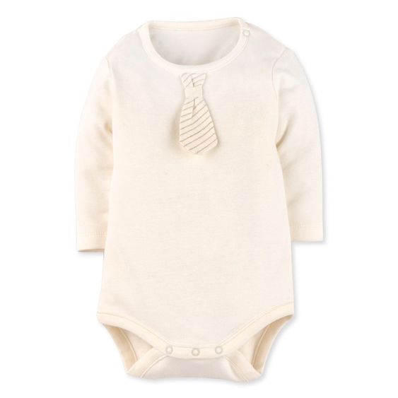 idilbaby Langarmbody - aus 100% Bio-Baumwolle - Gr. 0m