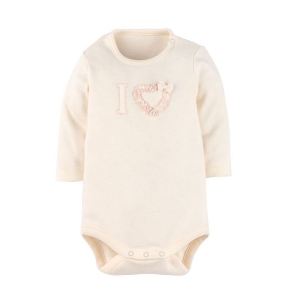idilbaby Langarmbody - Organic - aus 100% Bio-Baumwolle - Gr. 0-3m