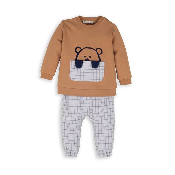 idilbaby Newborn Set 2-tlg. - Bär - Gr. 3-6m