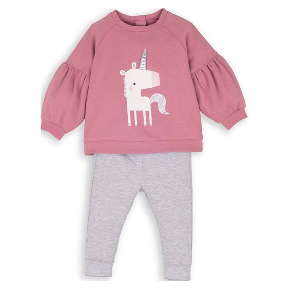 idilbaby Newborn Set 2-tlg. - Einhorn - Pink - Gr. 3-6m