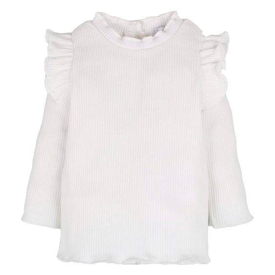 idilbaby Newborn Set 2-tlg. - Kleid + Langarmshirt - Grau / Weiß - Gr. 3-6m