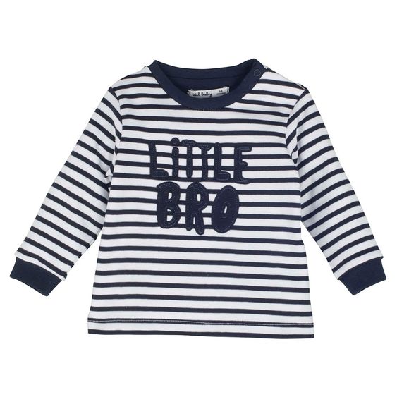 idilbaby Newborn Set 2-tlg. - Little Bro - Dunkelblau - Gr. 0-3m