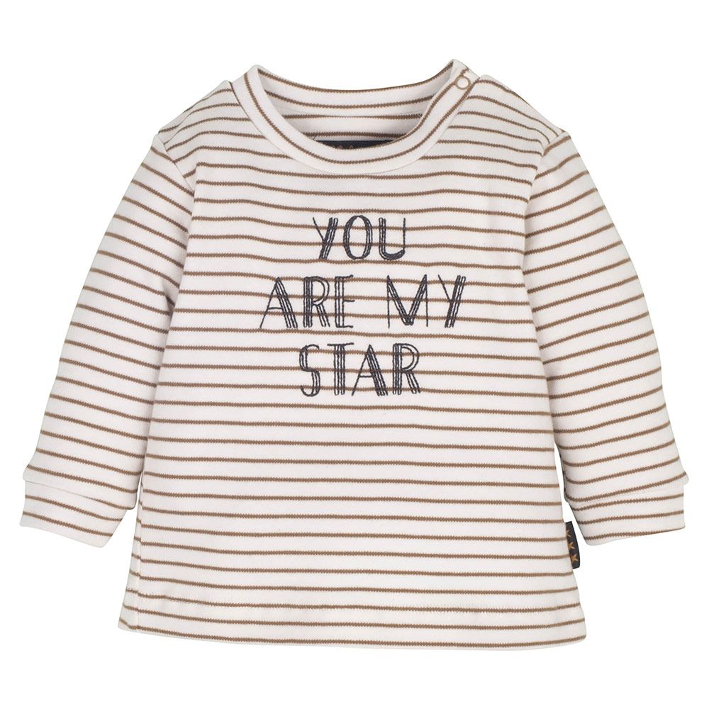 idilbaby Newborn Set 2-tlg. - Star - Braun - Gr. 0-3m