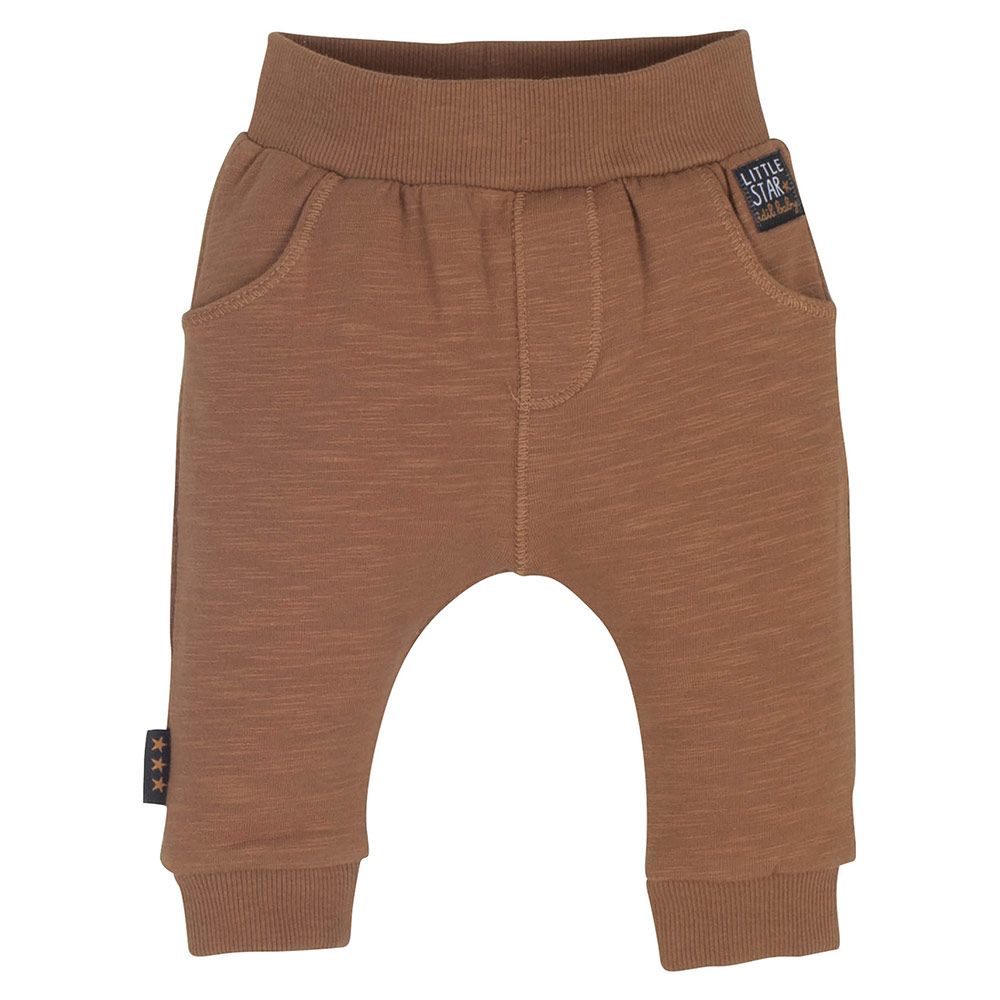 idilbaby Newborn Set 2-tlg. - Star - Braun - Gr. 0-3m