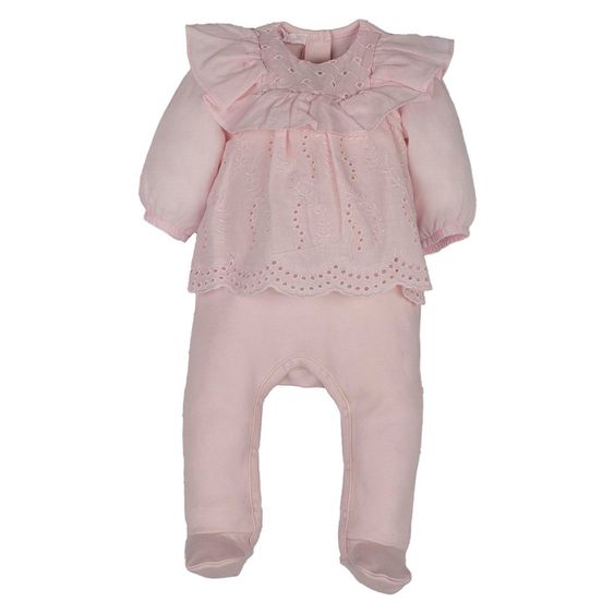 idilbaby Newborn Set 4-tlg. - Blume - Rosa - Gr. 0m