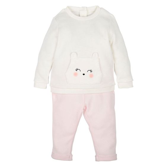 idilbaby Set - Shirt mit Hose - Bär - Gr. 0-3m