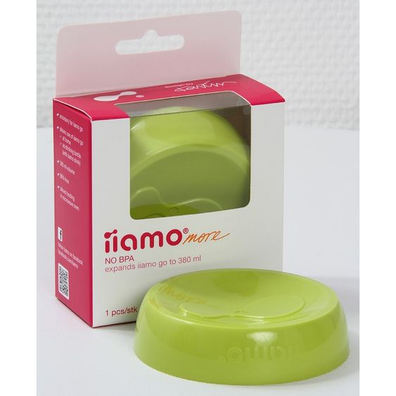 iiamo Bodendeckel für  Flaschen Go & Home - Green