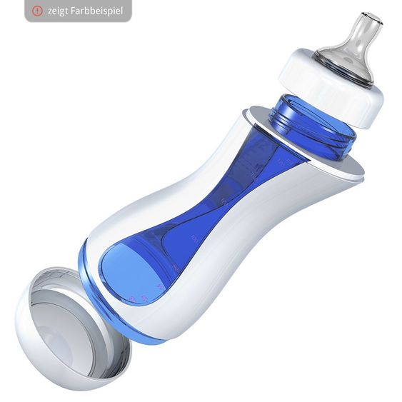 iiamo PP-Flasche 380 ml Home - Silikon Gr. 1 - Green Blue