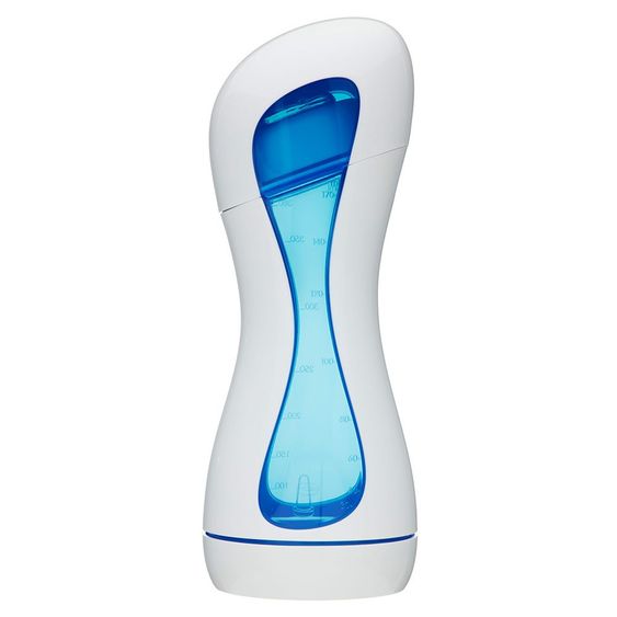 iiamo PP-Flasche 380 ml Home - Silikon Gr. 1 - White Blue