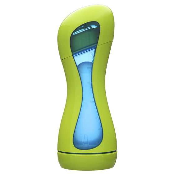 iiamo PP-Flasche selbsterwärmend Go & Home - Grün Blau