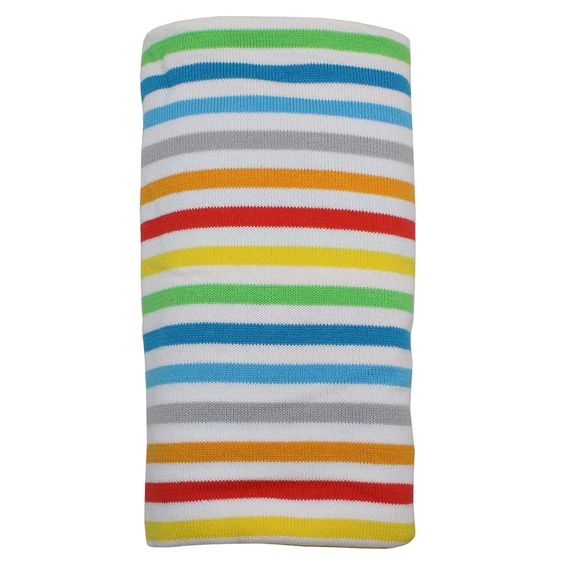 ImseVimse Puckdecke Organic Cotton 90 x 90 cm - Happy Stripes