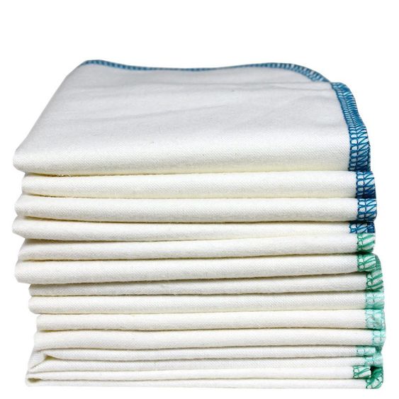 ImseVimse Waschtuch 12er Pack - Weiß Blau