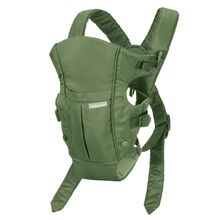 Babytrage Swift Classic ab Geburt von 3,6 bis 11,3 kg - Anhock-Spreiz-Haltung, 2 Tragepositionen - Olive