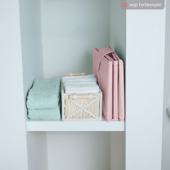 Ingenuity Foldable Bath Tub Tuckaway turns the shower into a bathtub - for home or travel - Sage