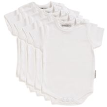 Body short sleeve 5-pack - White - Size 50 / 56
