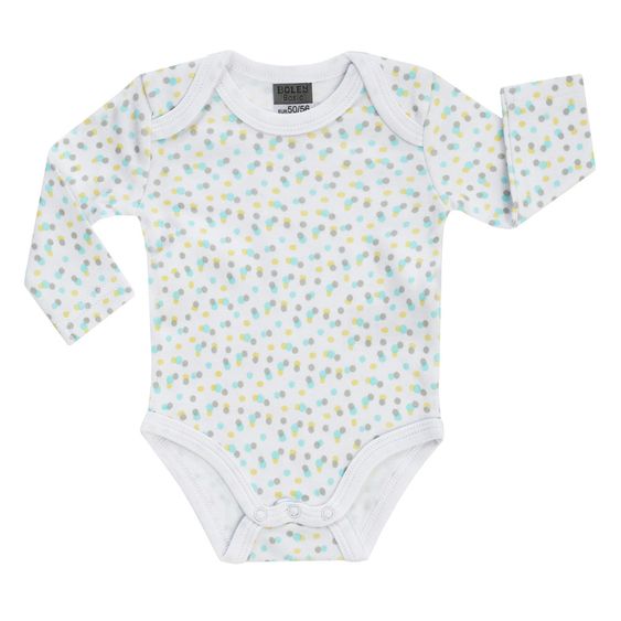 Jacky Body Langarm 3er Pack - Pinguin Mint Weiß Grau - Gr. 50/56