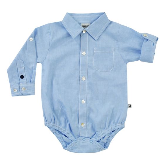 Jacky Bodyhemd Classic Boys - Hellblau - Gr. 56
