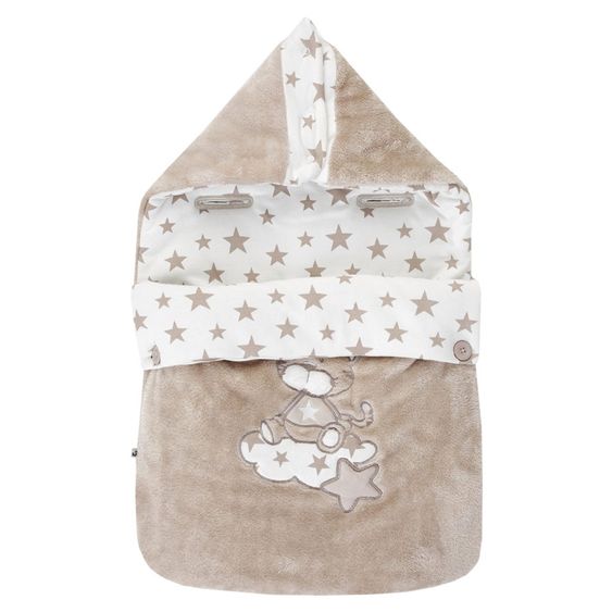 Jacky Fußsack - Tiger - Beige