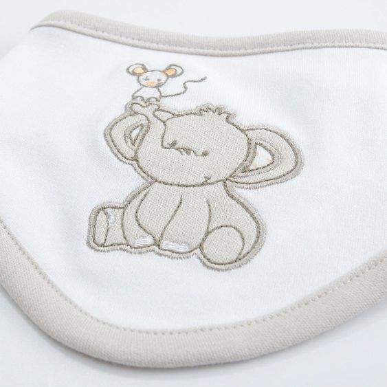 Jacky Halstuch 2er Pack Elephant - Ringel Offwhite