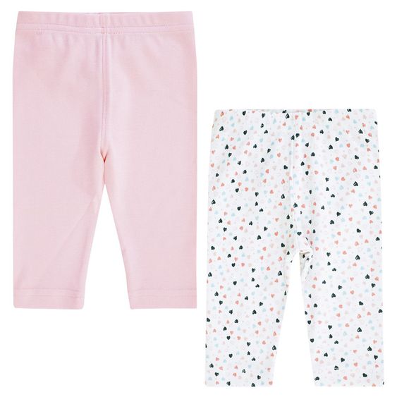 Jacky Hose 2er Pack My Princess - Rosa Weiß - Gr. 50/56
