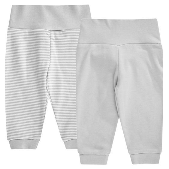 Jacky Hose 2er Pack - Ringel Grau Melange - Gr. 50/56