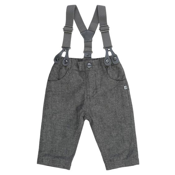 Jacky Hose mit Hosenträgern - Classic Anthrazit - Gr. 56