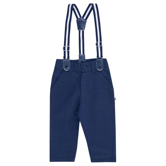 Jacky Hose mit Hosenträgern Classic - Navy - Gr. 56