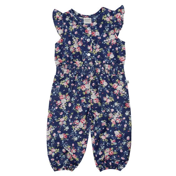Jacky Jumpsuit Summer Styles - Blumen Allover Blau - Gr. 68