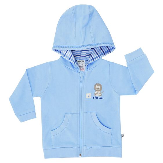 Jacky Kapuzenjacke Baby Boy - Hellblau - Gr. 62