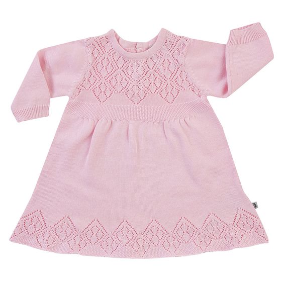 Jacky Kleid Ajour Lovely Girl - Rosa - Gr. 62