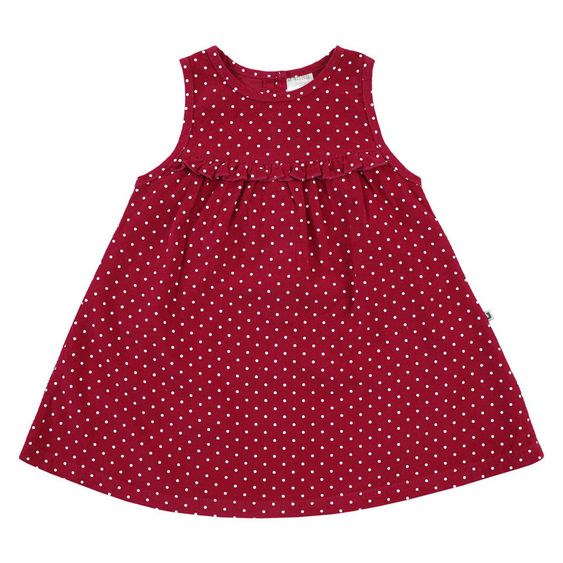 Jacky Kleid Cord - Punkte Rot - Gr. 62