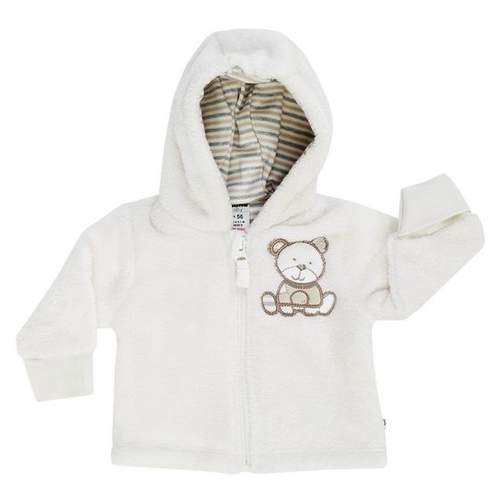 Jacky Kuschel-Jacke wattiert Bear - Offwhite - Gr. 56