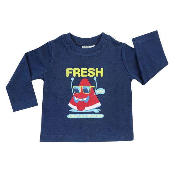 Jacky Langarmshirt Basic Line - Fresh Marine - Gr. 62