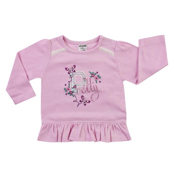 Jacky Langarmshirt - Pretty Girl Rosa - Gr. 62