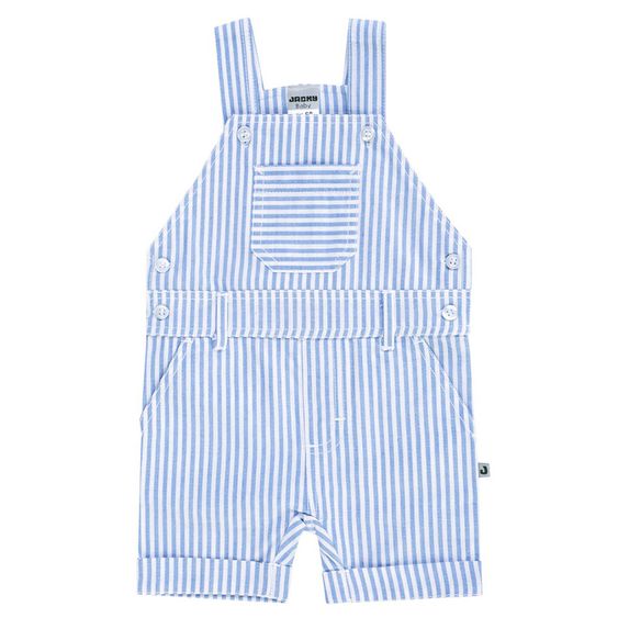 Jacky Latzhose Kurz Classic - Streifen Blau Weiß - Gr. 56