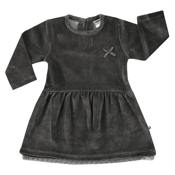 Jacky Nicki-Kleid Langarm - Dunkelgrau - Gr. 62