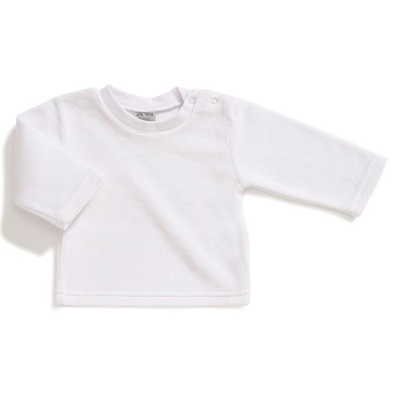 Jacky Nicki-Longsleeve-Shirt - White - Gr. 56