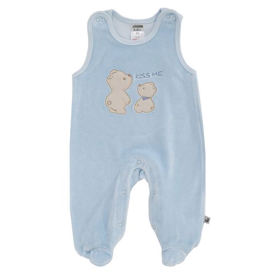 Jacky Nicki-Strampler mit Applikation Basic Line - Blau - Gr. 62