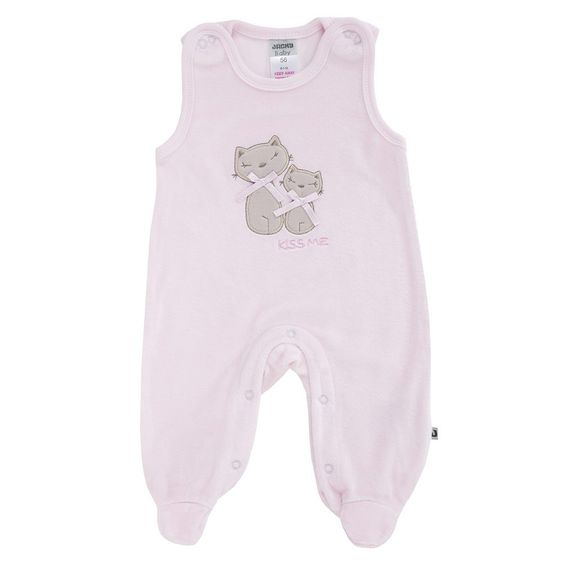 Jacky Nicki-Strampler mit Applikation Basic Line - Rosa - Gr. 56