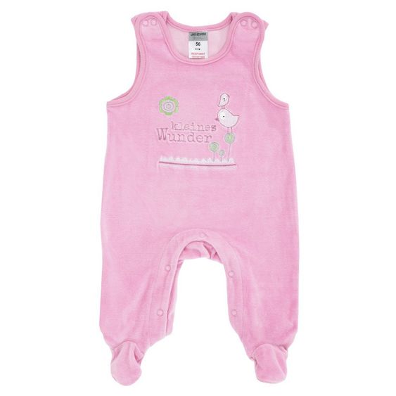 Jacky Nicki-Strampler Slogan Kleines Wunder - Pink - Gr. 50