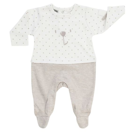 Jacky Overall Badu Bär - Beige Melange Offwhite - Gr. 50