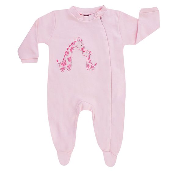 Jacky Pigiama 1pc Interlock - Giraffe Rosa - Taglia 56