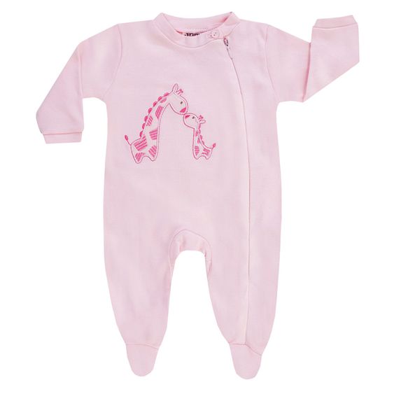 Jacky Pajama 1tlg. Nicki - Giraffes Pink - Size 68