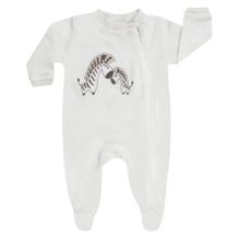 Schlafanzug 1tlg. Nicki - Zebras Offwhite - Gr. 56