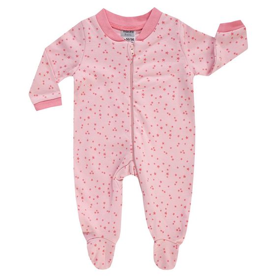Jacky Schlafanzug Einteiler 2er Pack - Maus Rosa - Gr. 50/56