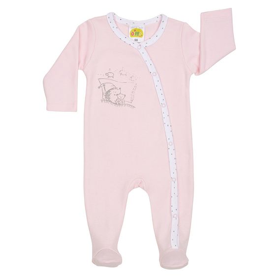 Jacky Schlafanzug Einteiler Igel - Rosa - Gr. 56