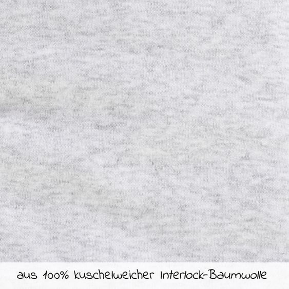 Jacky Schlafsack Jumper - Safari - Hellgrau Melange - Gr. 80
