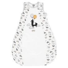 Schlafsack wattiert - Lama Allover Offwhite - Gr. 56