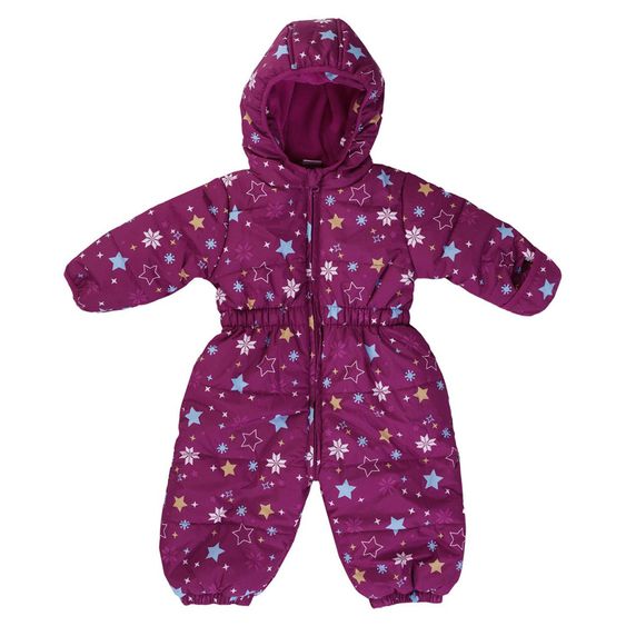 Jacky Schneeanzug Outdoor - Sterne Lila - Gr. 62
