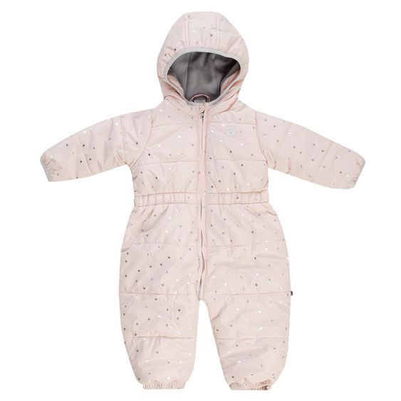 Jacky Schneeanzug wattiert - Sternchen Metallic Rosa - Gr. 56